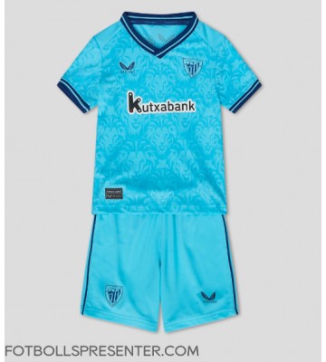 Athletic Bilbao Bortatröja Barn 2023-24 Kortärmad (+ korta byxor)